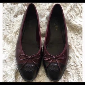 Chanel Ballerina Bow Flats.